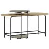 Zelený set dvou lakovaných konferenčních stolků Rosie 102x58 / 40 cm