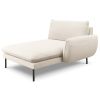 Béžová bouclé lenoška Cosmopolitan Design Vienna 170 cm, pravá