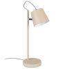 Béžová kovová stolní lampa ZUIVER BUCKLE HEAD