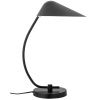 Černá kovová stolní lampa Nisella