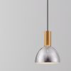 Kouřově šedé skleněné závěsné LED světlo Voi 17 cm -fv-interier-25