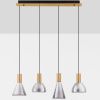 Kouřově šedé skleněné závěsné LED světlo Voi 78 cm -fv-interier-25