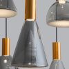 Kouřově šedé skleněné závěsné LED světlo Voi 52 cm -fv-interier-25