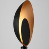 Černo-zlatá kovová stojací LED lampa Kitro 151 cm -fv-interier-25
