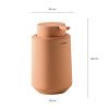 Černý dávkovač mýdla Saona 350 ml