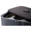 Černý koš na prádlo Tota Luxe Trio 90 l -fv-interier-25