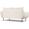 Béžová bouclé dvoumístná pohovka Cosmopolitan Design Vienna 160 cm