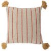 Modro-béžový polštář Bloomingville Eviaya 45 x 45 cm