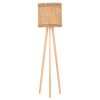 Dřevěná stojací lampa Plette 165 cm