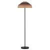 Ratanová stojací lampa Caro 147,5 cm
