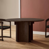 Tmavý dubový jídelní stůl KUNGSHOLMEN 130 cm -fv-interier-25