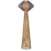 Modrá stojací lampa Abby 152 cm