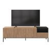 TV stolek Marckeric Cailin 180 x 40 cm s dřevěným dekorem