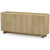 Komoda Marckeric Daira 180 x 40 cm s dubovým dekorem