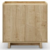 Komoda Daira 80 x 40 cm s dubovým dekorem -fv-interier-25