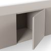 Béžový lakovaný TV stolek Daroca 180 x 35 cm -fv-interier-25