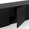 Černý TV stolek Daroca 180 x 35 cm -fv-interier-25