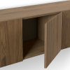 Hnědý TV stolek Daroca 180 x 35 cm s dubovým dekorem -fv-interier-25
