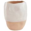 Béžová keramická váza ALMOND 27 cm