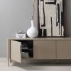 Béžovohnědý dřevěný TV stolek Gunnar 200 x 44 cm -fv-interier-25