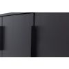 Černý dřevěný TV stolek Gunnar 154 x 44 cm -fv-interier-25
