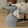 Světle šedý kovový odkládací stolek Floyd 30 cm -fv-interier-25