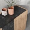 Komoda Dione 180 x 42 cm s dubovým dekorem -fv-interier-25