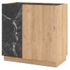 Komoda Marckeric Dione 80 x 42 cm s dubovým dekorem