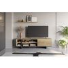 TV stolek Cequoia 160 x 35,5 cm s dubovým dekorem -fv-interier-25