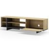 TV stolek Marckeric Cequoia 160 x 35,5 cm s dubovým dekorem