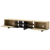 TV stolek Marckeric Cequoia 230 x 35,5 cm s dubovým dekorem
