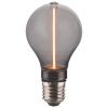 Kouřově šedá dekorativní stmívatelná LED žárovka Deco A60 E27 2W -fv-interier-25