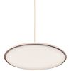 Růžové kovové závěsné LED světlo Artist 40 cm -fv-interier-25