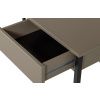 Hnědošedý dřevěný pracovní stůl New Julius 126 x 53 cm -fv-interier-25