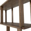 Hnědý dubový regál Riss 186 x 90 cm  -fv-interier-25