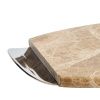 Béžový mramorový servírovací podnos s kovovými úchyty  Kave Home Adoma 39,5 x 21 cm -fv-interier-25