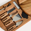 Set akátového prkénka na sýr a příborů kave home Blera -fv-interier-25