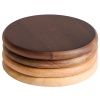 Set dřevěných podtácků kave home Nover