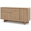 Komoda Marckeric Carpi 146 x 45 cm s dubovým dekorem