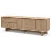 TV stolek Marckeric Carpi 180 x 45 cm s dubovým dekorem