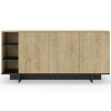 Komoda Marckeric Cequoia 170 x 40 cm s dubovým dekorem
