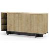 Komoda Marckeric Cequoia 170 x 40 cm s dubovým dekorem