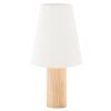 Dřevěná stolní lampa Kave Home Marga