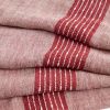 Červený lněný běhoun kave home Calena 50 x 150 cm -fv-interier-25