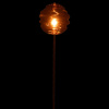 Hnědá skleněná stojací lampa Honeycomb 156 cm -fv-interier-25