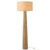 Hnědá stojací lampa Umbrella 157 cm