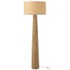 Hnědá stojací lampa Umbrella 157 cm