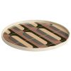 Barevný keramický talíř Kave Home Julnet 27 cm