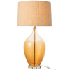 Oranžová sklená stolní lampa Amber 85 cm