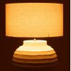 Bílá keramická stolní lampa Terracotta 62 cm -fv-interier-25